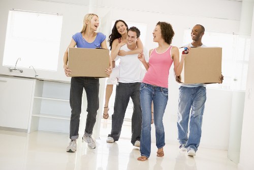 Movers planning a residential move in Westminster streets