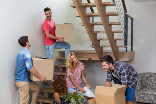 Furniture removal planning for a Westminster townhouse move