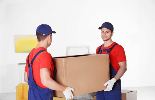 Residential moving support from Westminster Removals in a London property