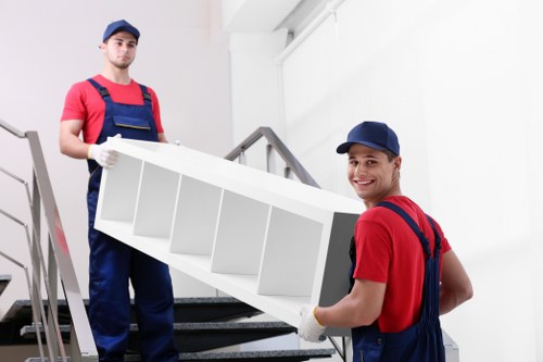 Bulky household furniture removal from a central London flat