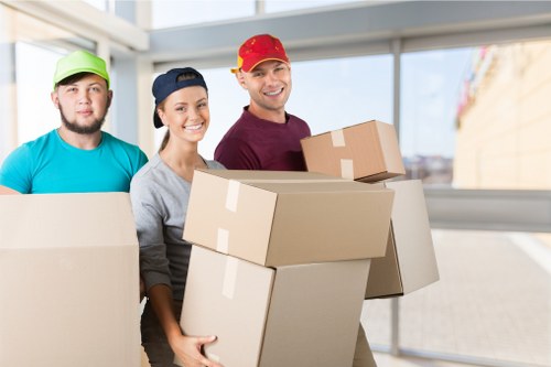 Man and van moving boxes and furniture in Westminster