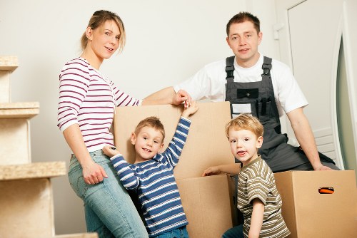 Packing and moving supplies ready for a Westminster removal service