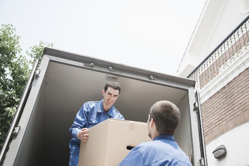 Commercial office relocation in Westminster using a local removal van