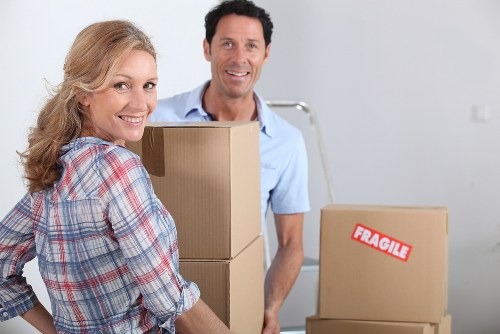 Removal vehicle serving Westminster homes and nearby areas